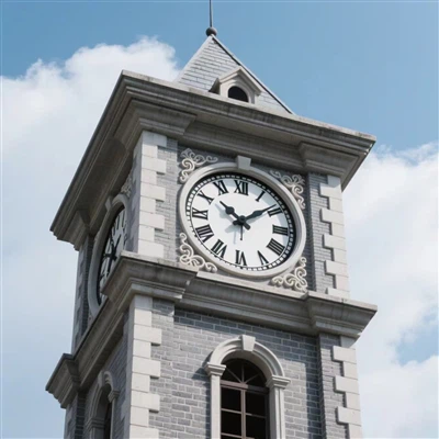 【Manuel Zil Sesini Değiştirme】 Tam Otomatik Akıllı Zaman İşleyişi Saati, APP Üzerinden Uzaktan Ku...